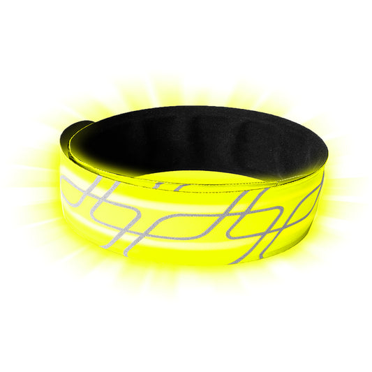 REFLECTIVE LED SLAP BRACELET